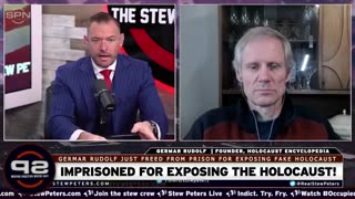 Stew Peters: Germar Rudolf TELLS ALL after Leaving Prison for Exposing the HoloHoax!