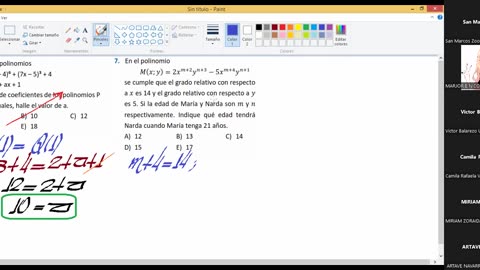 VONEX CICLO MATE 2024 | Semana 04 | Álgebra: Polinomios