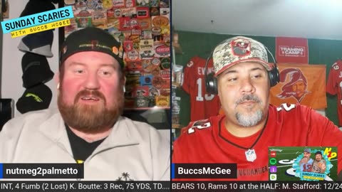🚨 Patriots Good Fortune Continues! Rams-Bears Reaction! 🏈 Sunday Scaries with Buccs McGee