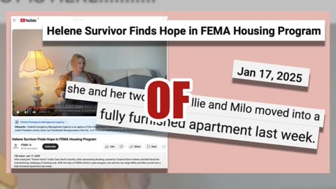 Fact Check: Hurricane Helene Survivor Did NOT Get Apartment Under Trump -- It Was Biden