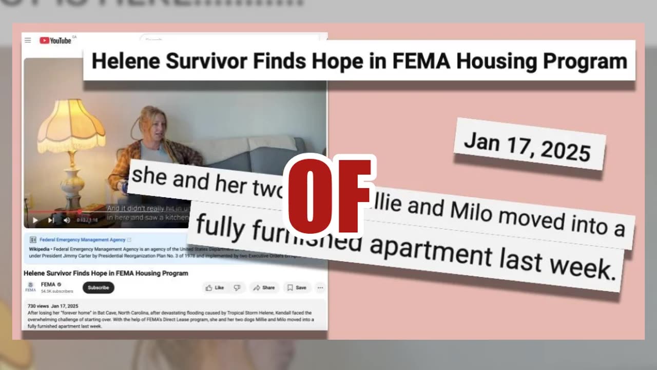 Fact Check: Hurricane Helene Survivor Did NOT Get Apartment Under Trump -- It Was Biden