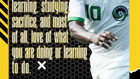 Sports Motivation by Pelè