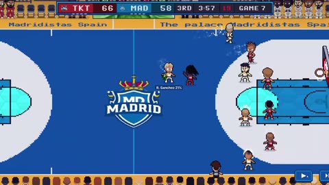 Green Hoopland Season 1: #4 Tokyo Titans @ #2 Madrid Royals Playoffs Eastern Hemisphere finals g7