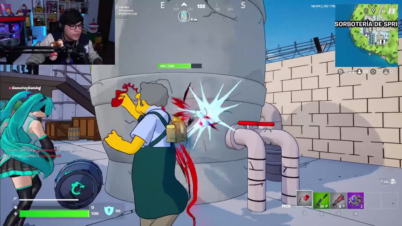 FORTNITE CON #GAMSTERGAMING