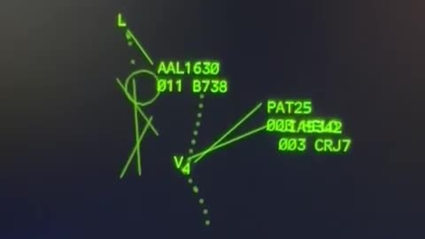 Playback from official Air Traffic Control radar