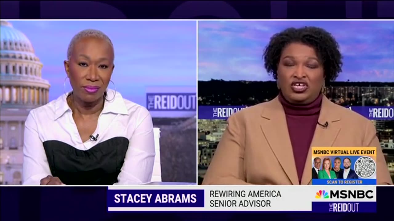 Stacey Abrams Somehow Concludes That JD Vance Is 'DEI Graduate' During Meandering Rant