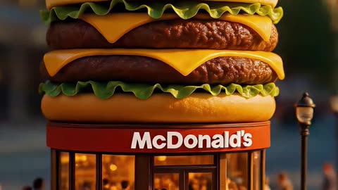 Ai Generated a Small Fastfood 😅