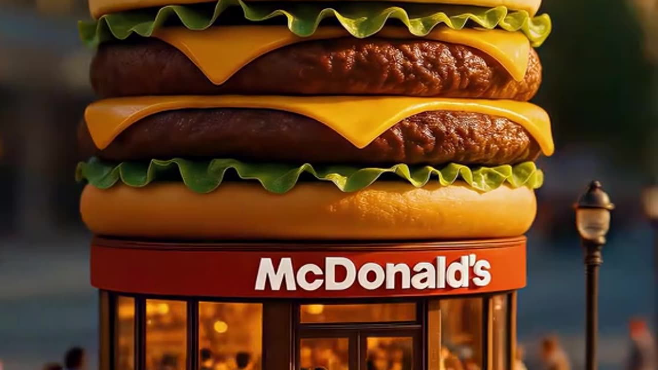 Ai Generated a Small Fastfood 😅