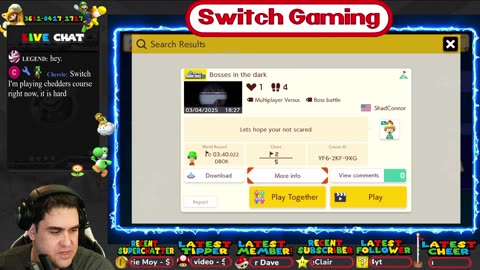 Super Mario Maker 2 (Nintendo Switch) Online Viewer Levels!