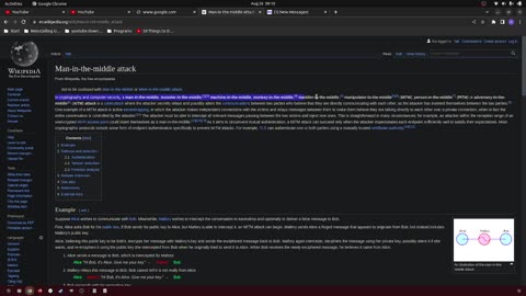 176_What is a man in the middle attack?