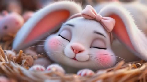 Little Bunny’s Big Sleepover: A Cute Bedtime Story for Babies 🌙
