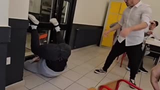 A few classmates started harassing him. And the matter escalated so badly