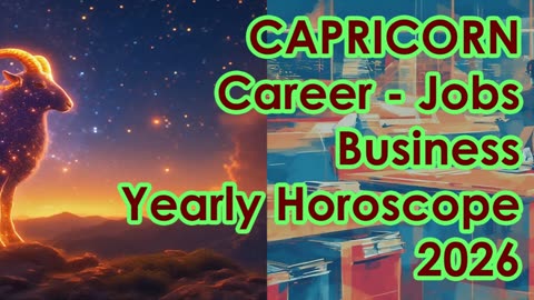 Capricorn 2026 Career Peak: The Moment You Finally Become the Boss!