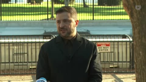 NOW - Zelensky says he had a "productive" and "long meeting" with Trump,
