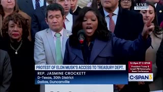 Rep Crockett promises Republicans that Democrats will “be in your face, and on your *sses”