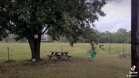 OkWX @OkmulgeeOK74447 Thunder rain returns. Okmulgee, Ok. 10-18-2025