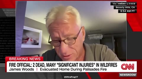 James Woods on the devastating fire