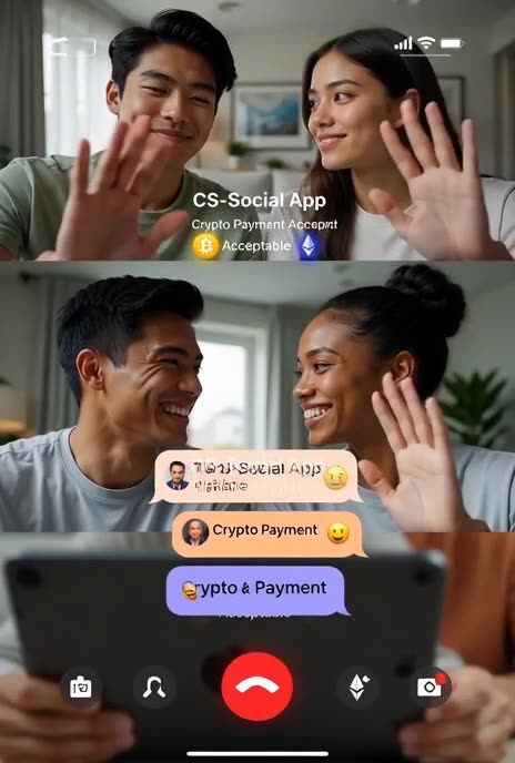 make money or pay for video calling crypto possible