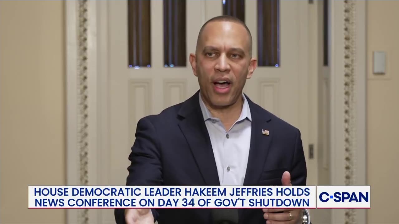 JEFFRIES: “The Trump administration & Mike Johnson are running a pedophile protection program.”