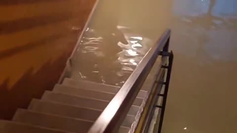 Heavy Floods Hit Carrara, Tuscany Region, Italy, 10/21/2025