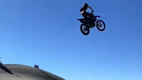 INSANE MOTORCYCLE JUMPS! Beyond Possible in the Desert
