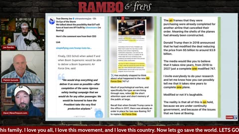 News Treason - DECLAS With Rambo & Dave Common Sense Brings Unity 2-25-25