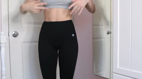 GYMSHARK + GIRLY GYM HAUL // + HOW TO FIX WAIST GAP IN HIGH-WAIST LEGGINGS