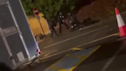 UK police taser and arrest the suspect in the Huntingdon train stabbing.