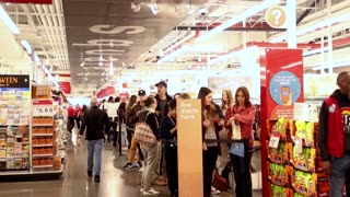 Fans flock to stores for Taylor Swift's midnight album release