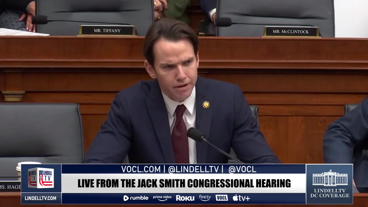 LIVE FROM THE JACK SMITH CONGRESSIONAL HEARING