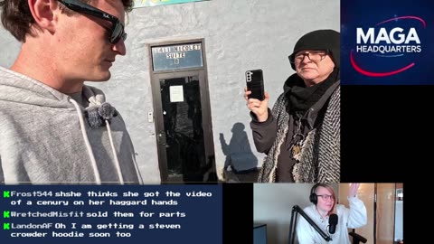 SADIE TAKEOVER! // maga hq // democrats still instabanned in chat forever