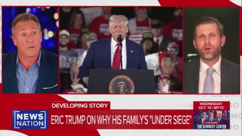 Eric Trump and Chris Cuomo Get Into Heated Discussion Over Attacks on Each Other's Families