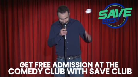 Get FREE admission to the comedy club with Save Club!