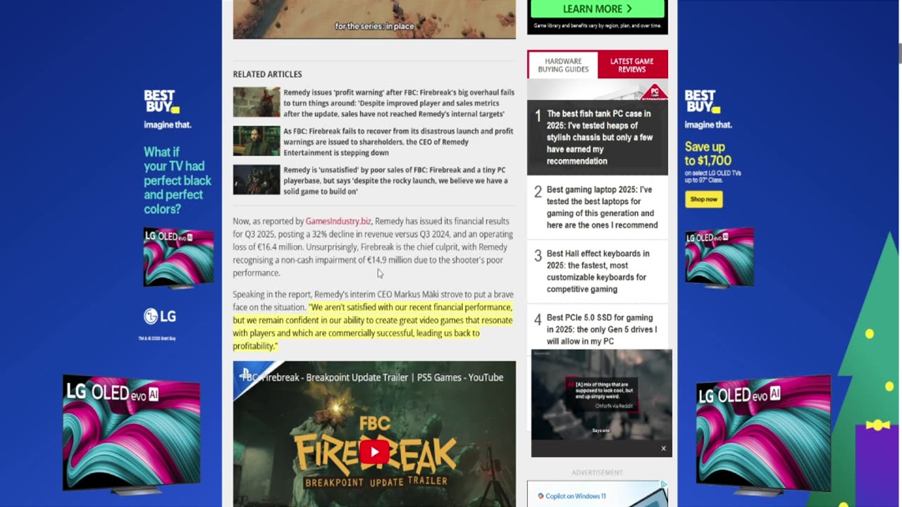 Remedy CEO Fired After Game Flop!