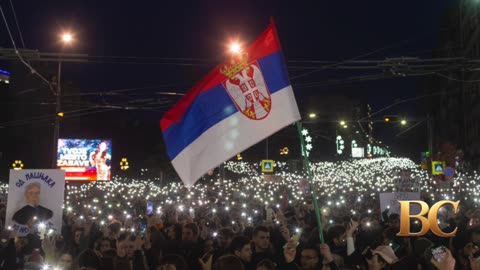 Thousands of students protest in Serbia against violation of civil rights, spy agency crackdown