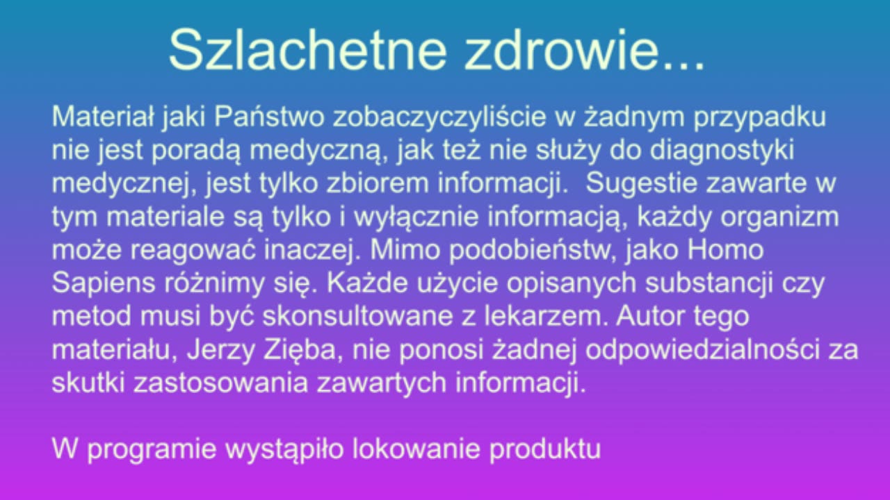 Słucha i nie słyszy, patrzy i nie widzi....