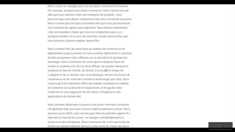 La nouvelle déclaration CHOC de Sam Altman, TOUT est sur le point de changer !