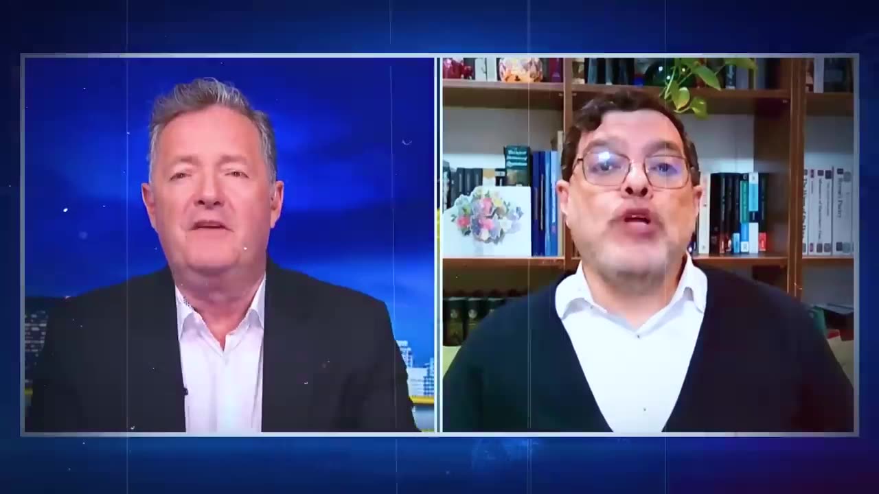 IRANIAN PROFESSOR MARANDI AND THE PUNCH BAG PIERS MORGAN!!!