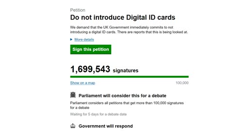 Petition to avoid digital enslavement