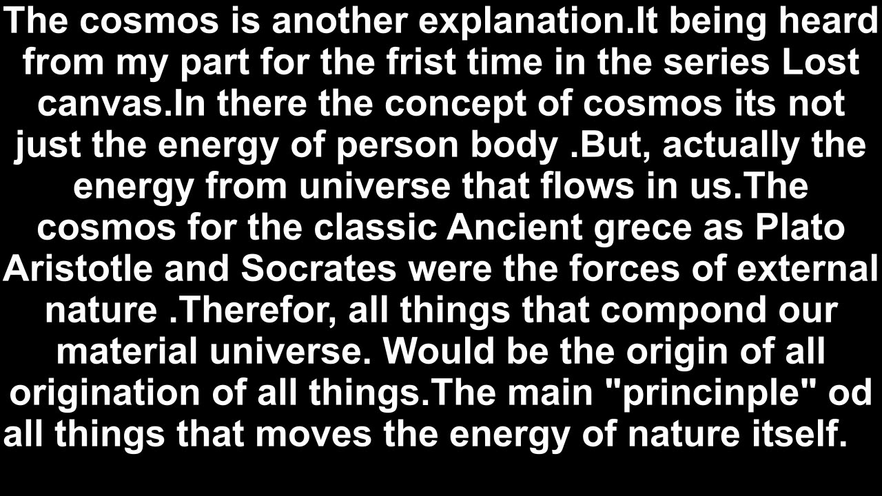 02.49.Cosmos And Cosmic Kiss