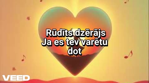 Rūdīts dzērājs Ja es tev varētu dot