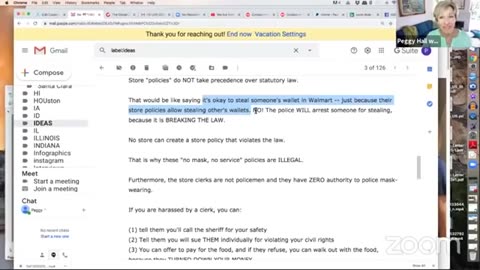 [Sep 12, 2020] STILL WANT TO SHOP MASK-FREE? Peggy Hall [The Healthy American Peggy Hall]