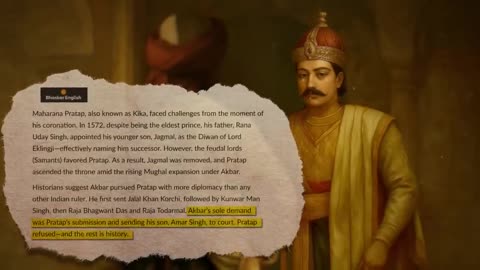 Battle of Haldighati: Maharana Pratap vs Akbar