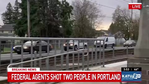 Two people shot, wounded by federal border agents in Portland