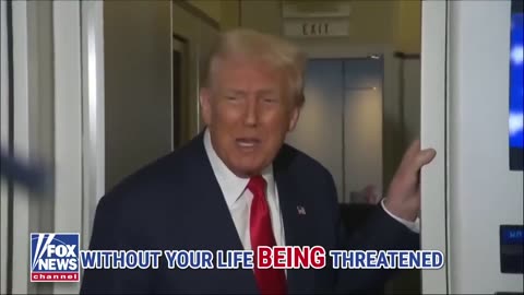 SKY HIGH HUMOR: President Trump jokes about strong turbulence aboard Air Force One: