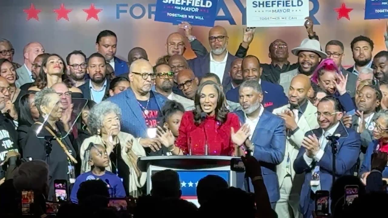 LIVE: Mary Sheffield Speaks After Being Elected Next Mayor of Detroit