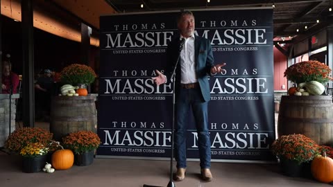 Rep. Thomas Massie impersonates President Donald Trump