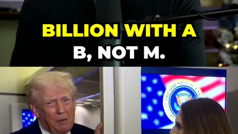 Trump CONFUSES Billion and Trillion