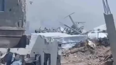 Zionist Holocaust Unleashed: Israeli Drones Torch Displaced Palestinian Tents in Gaza City