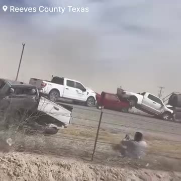 BREAKING: TEXAS Pile up on US 285 Reeves County